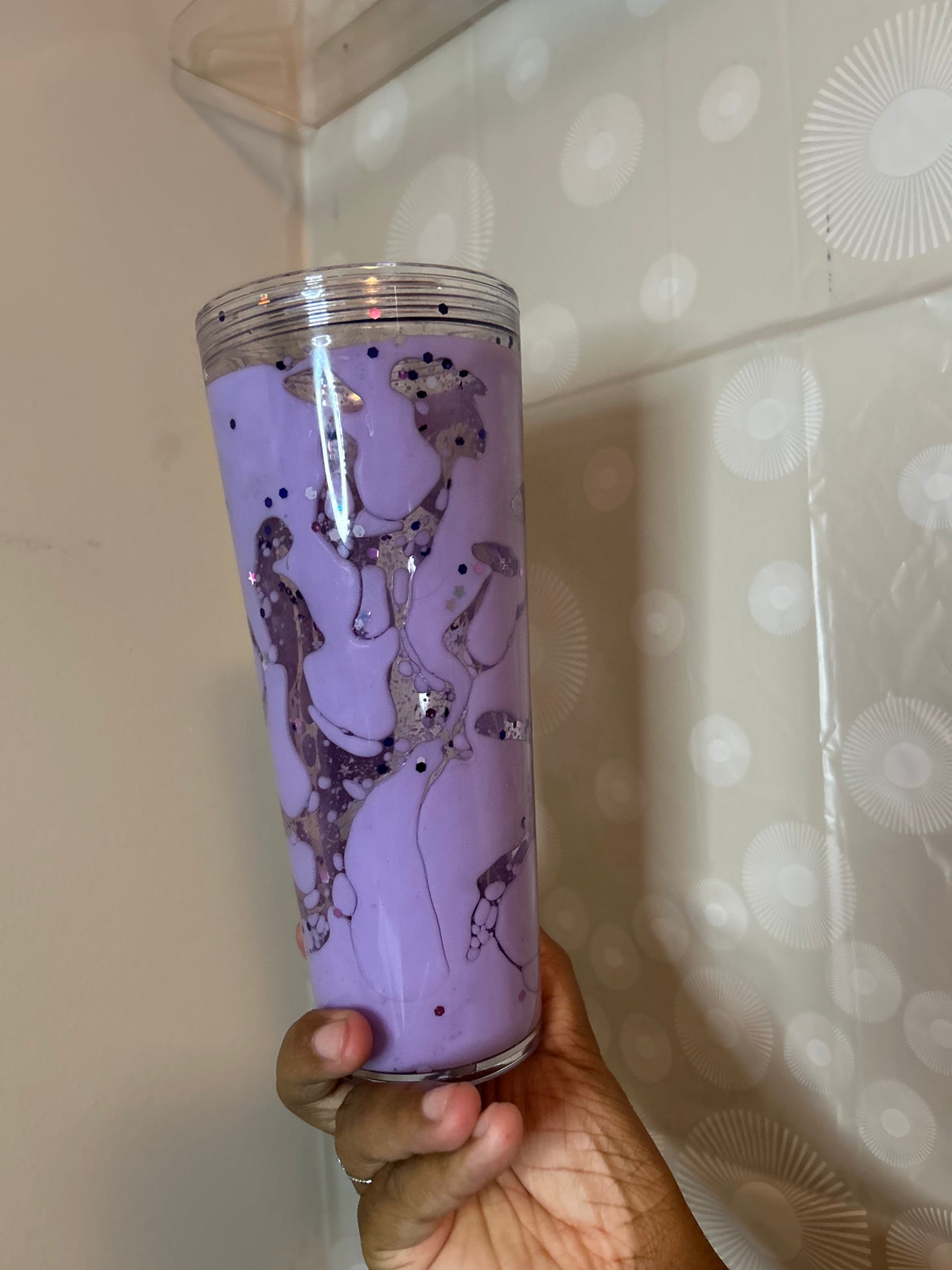 24 oz Purple Dual Lava